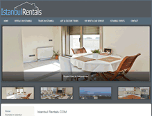 Tablet Screenshot of istanbulrentals.com
